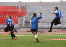 В Красноярске прошел Кубок прокурора края по мини-лапте