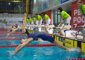 «Резерв России»: <br>10 медалей красноярских пловцов