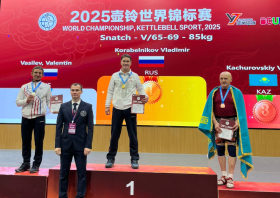 Гиревой спорт: международные и российские награды 