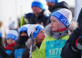 «Лыжня России» собрала <br>1 500 красноярцев