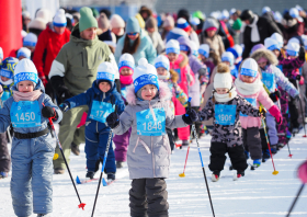«Лыжня России» собрала <br>1 500 красноярцев
