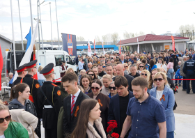 В Красноярске почтили память воинов-спортсменов