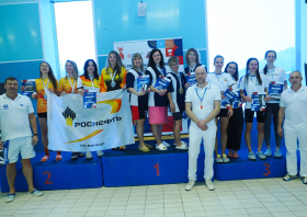 Лига трудовых коллективов Красноярского края, плавание (22.11.2025)