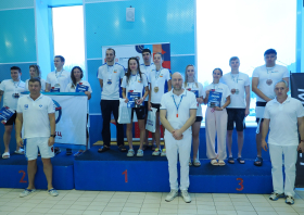 Лига трудовых коллективов Красноярского края, плавание (22.11.2025)