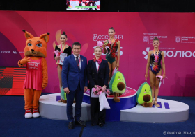 «Весенний кубок»: <br>в Красноярске выступили лучшие гимнастки страны