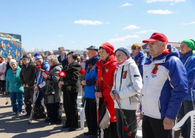 На митинге, посвященном 79-й годовщине Победы в Великой Отечественной войне 1941-1945 годов, представители спортивной общественности традиционно возложили цветы у памятника воинам-спортсменам…