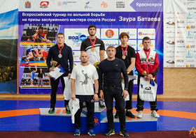 Турнир Заура Батаева: <br>11 красноярских медалей