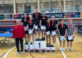 Итоги краевого первенства по настольному теннису