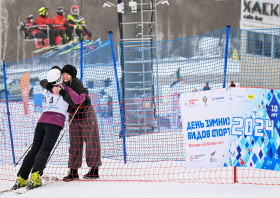 Студенты Красноярска отметили День зимних видов спорта
