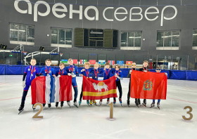 Восемь медалей шорт-трека