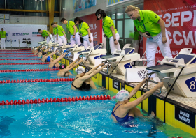 «Резерв России»: <br>10 медалей красноярских пловцов