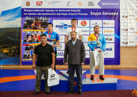 Турнир Заура Батаева: <br>11 красноярских медалей