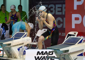 «Резерв России»: <br>10 медалей красноярских пловцов