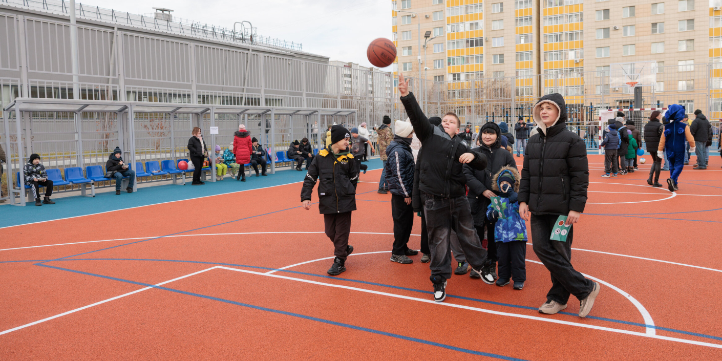 «Умная» спортивная площадка