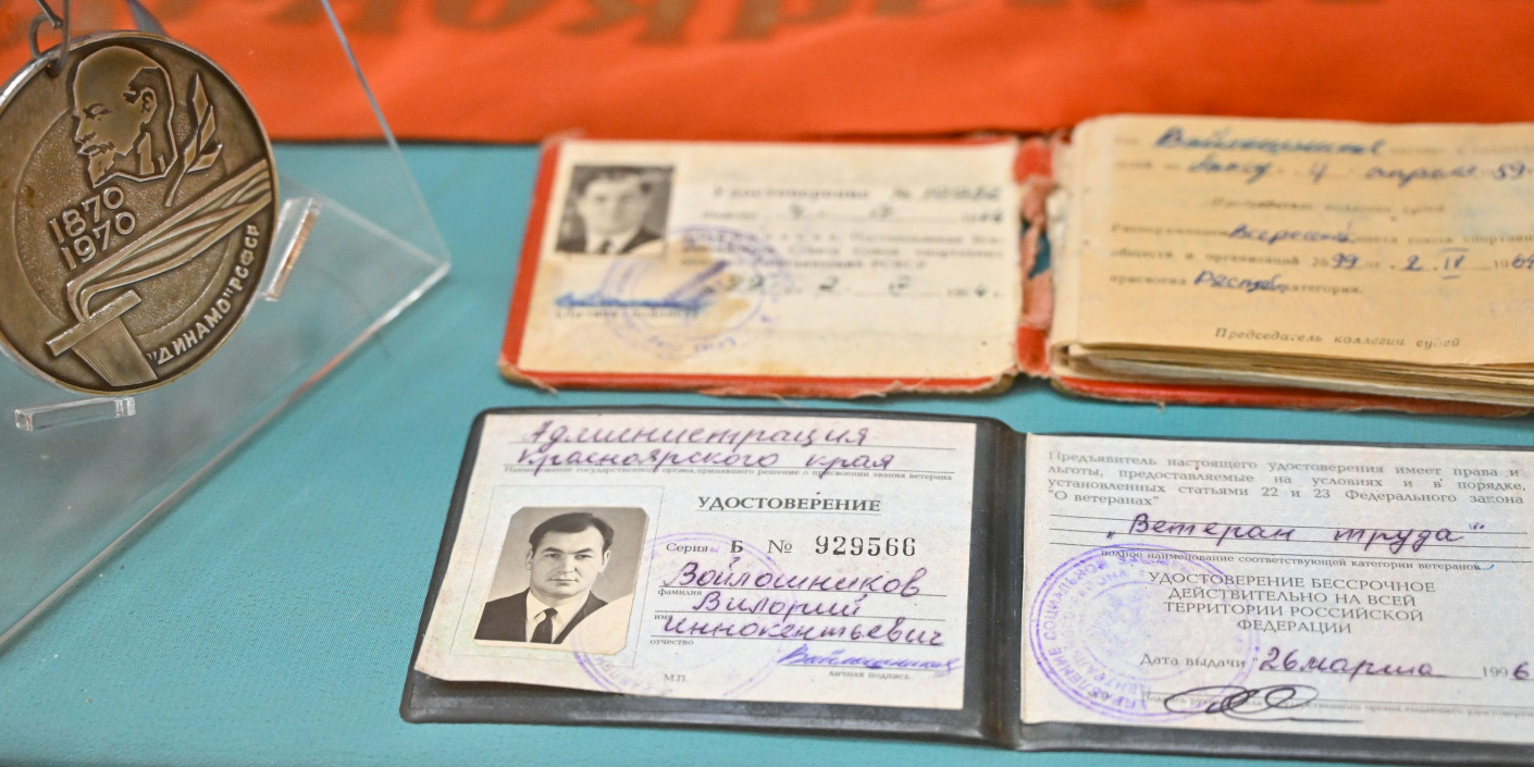 В_музее_спорта_ЦСП_открылась_выставка_о_Вилории_Войлошникове В музее спорта ЦСП открылась выставка о Вилории Войлошникове