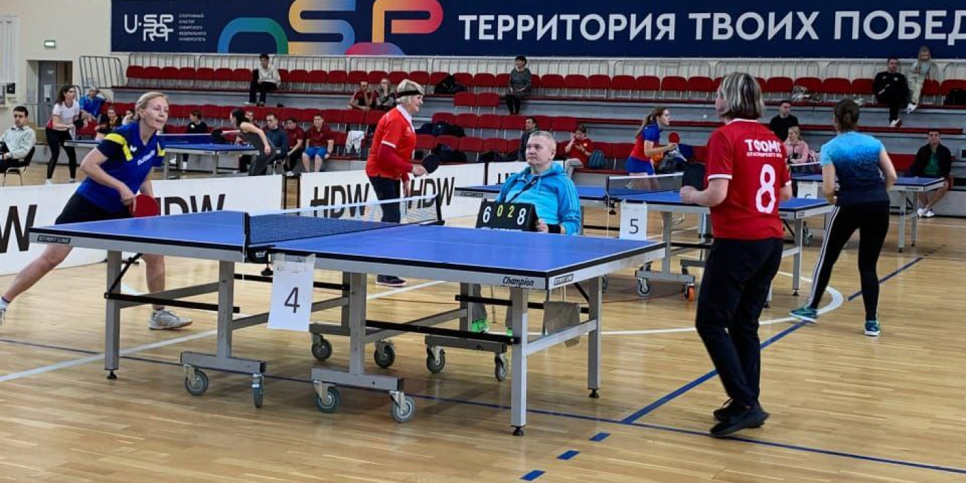 Лига трудовых коллективов: итоги настольного тенниса