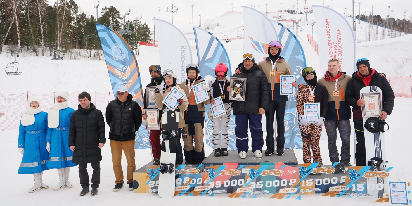 Шесть медалей чемпионата России
