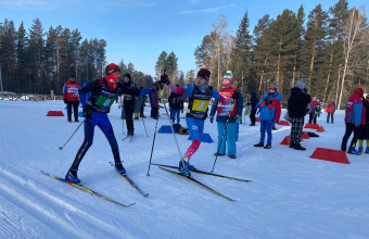 Сильнейшие команды в лыжных гонках краевого этапа «Президентских спортивных игр»