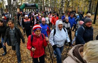 Всероссийский день ходьбы объединил более тысячи красноярцев