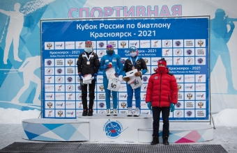 В Красноярске стартовал VI этап Кубка России по биатлону