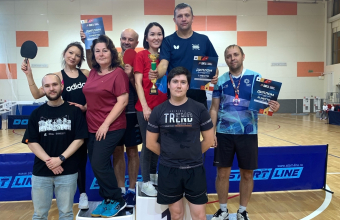 Лига трудовых коллективов: итоги III этапа по настольному теннису
