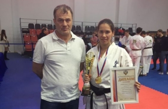 Анастасия Жирнова – чемпионка страны по киокусинкай