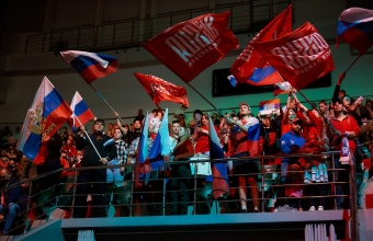 Лига Ставок Большой тур Сборной – 2023: матч Россия – Беларусь (фото: Илья Немков)