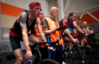 Первые официальные соревнования First indoor triathlon прошли в Красноярске