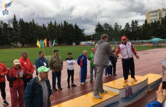 Ветераны-легкоатлеты Красноярского края на пьедестале чемпионата России 