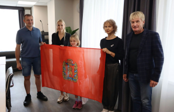 Семья Аксёновых отправляется на Всероссийский фестиваль ГТО среди семейных команд