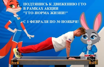 Стартует краевая акция <br>«ГТО – норма жизни»!