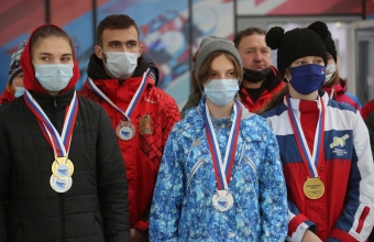 Красноярские саночники выиграли медали Всероссийских соревнований в Сочи 