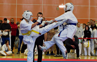 Более 200 спортсменов стали участниками краевых соревнований по киокусинкай