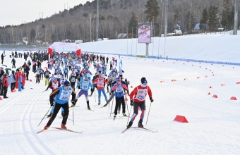 В акции «Лыжня России» приняли участие более 1500 красноярцев 