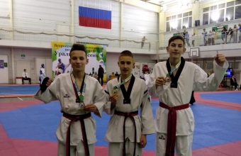 Тхэквондисты края взяли 11 медалей всероссийского турнира