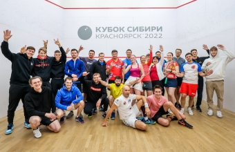 Красноярцы вошли в число лучших на всероссийских соревнованиях по сквошу